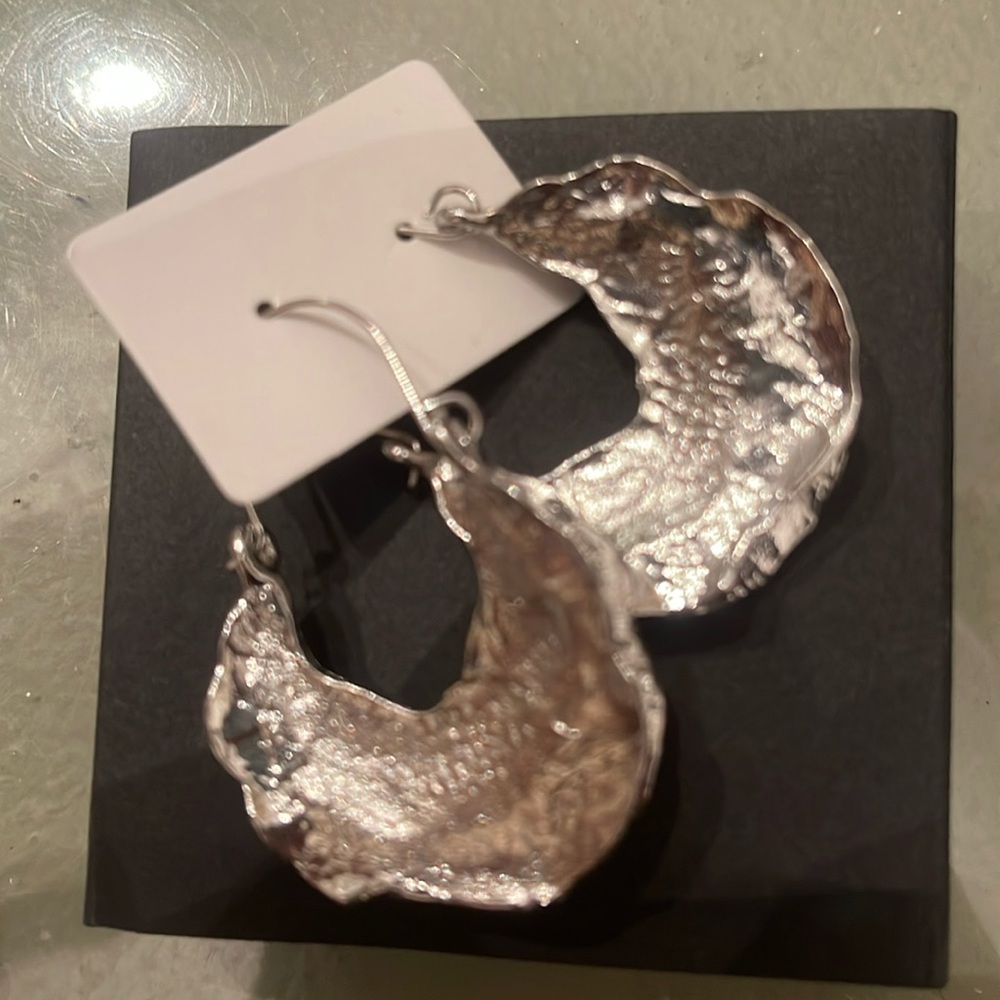 Silver Crush earrings